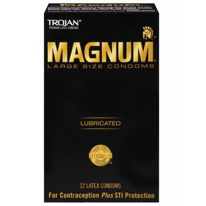 Trojan Magnum Condoms - Box of 12 - Essence Of Nature LLC