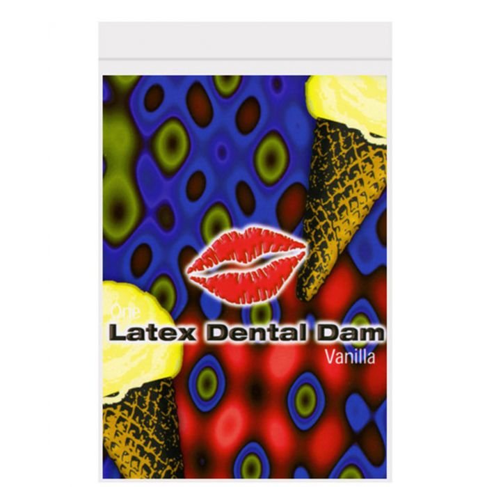 Trust Dam Latex Dental Dam - Vanilla - Essence Of Nature LLC