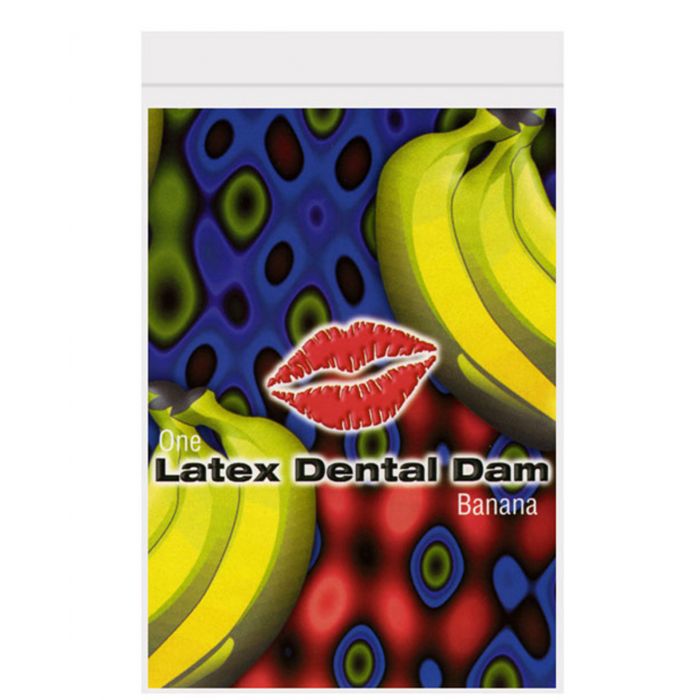Trust Dam Latex Dental Dam - Banana - Essence Of Nature LLC