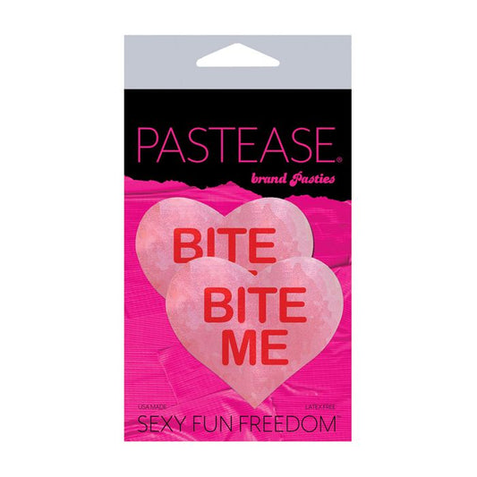 Pastease Premium Bite Me Heart - Pink/Red O/S - Essence Of Nature LLC