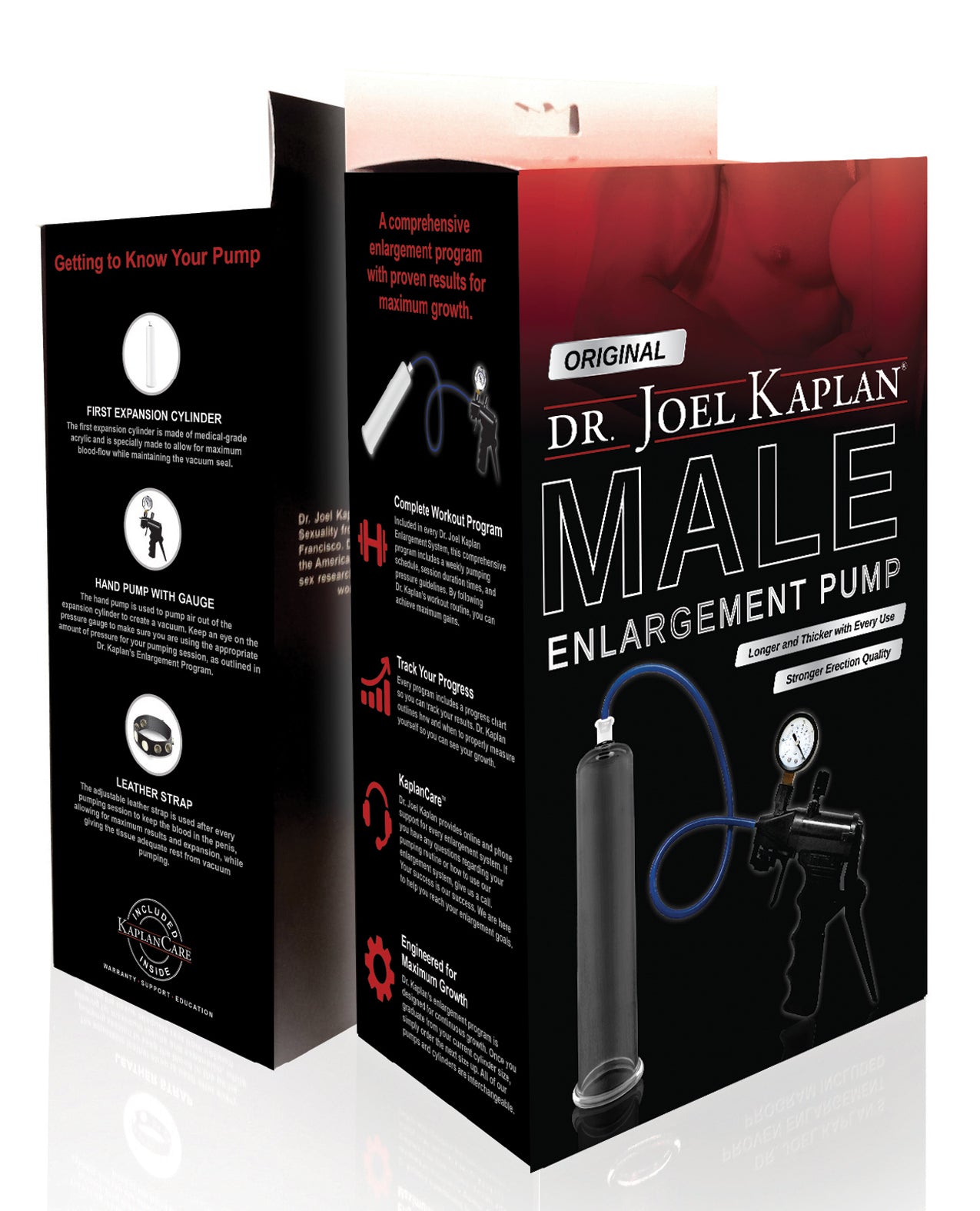 Dr. Joel Kaplan Male Enlargement Pump System - X Large 2.5" I.D. - Essence Of Nature LLC