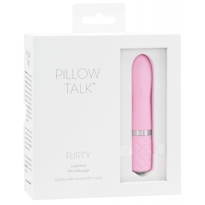 Pillow Talk Flirty Bullet - Pink - Essence Of Nature LLC