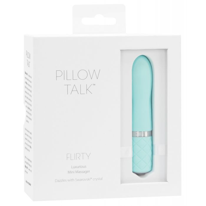 Pillow Talk Flirty Bullet - Teal - Essence Of Nature LLC