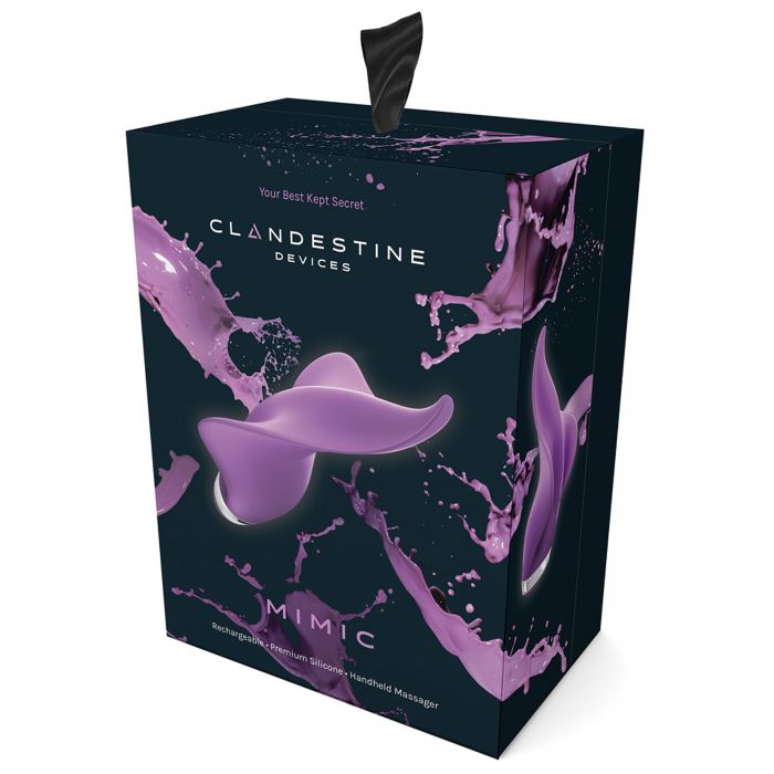 Clandestine Devices Mimic Manta Ray - Lilac - Essence Of Nature LLC