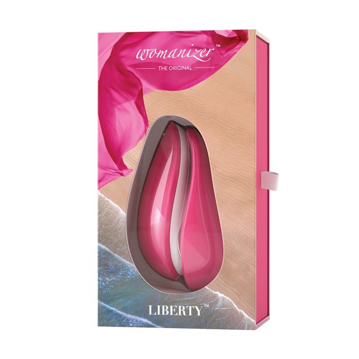 Womanizer Liberty - Pink Rose - Essence Of Nature LLC