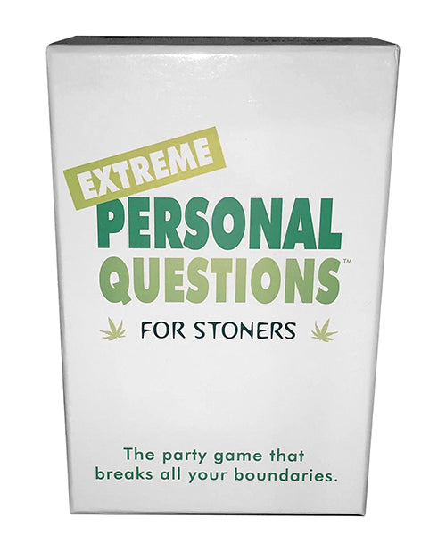 Extreme Personal Questions for Stoners Card Game - Essence Of Nature LLC