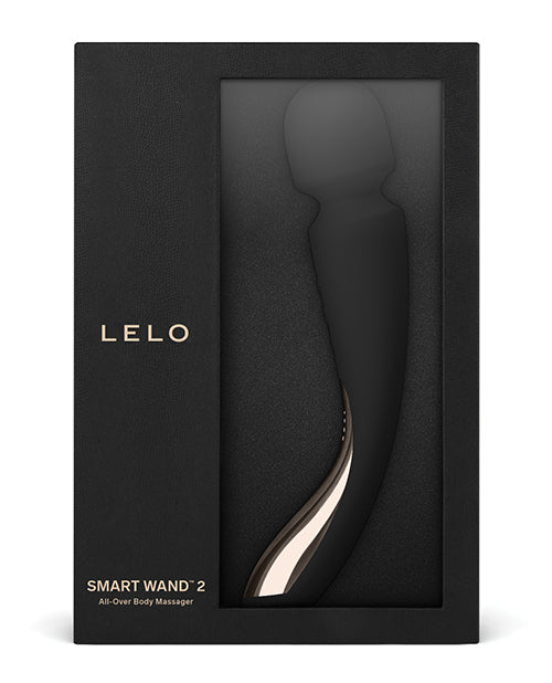 LELO Smart Wand 2 Medium - Black - Essence Of Nature LLC