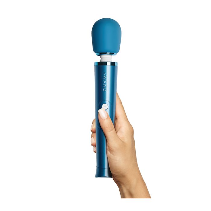 Le Wand Petite Rechargeable Massager - Blue - Essence Of Nature LLC