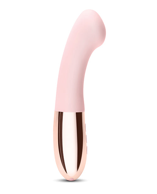 Le Wand GEE G-Spot Targeting Rechargeable Vibrator - Rose Gold - Essence Of Nature LLC