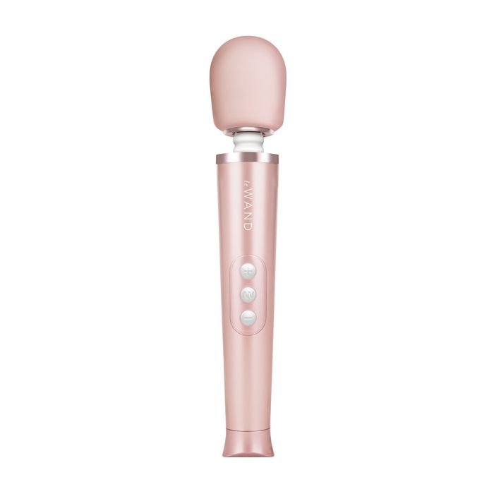 Le Wand Petite Rechargeable Vibrating Massager - Rose Gold - Essence Of Nature LLC