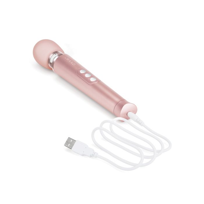 Le Wand Petite Rechargeable Vibrating Massager - Rose Gold - Essence Of Nature LLC