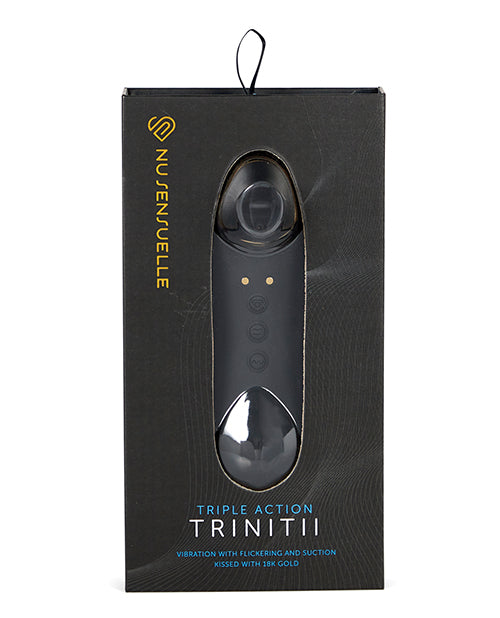 Nu Sensuelle Trinitii Tongue Vibe - 18k Gold - Essence Of Nature LLC