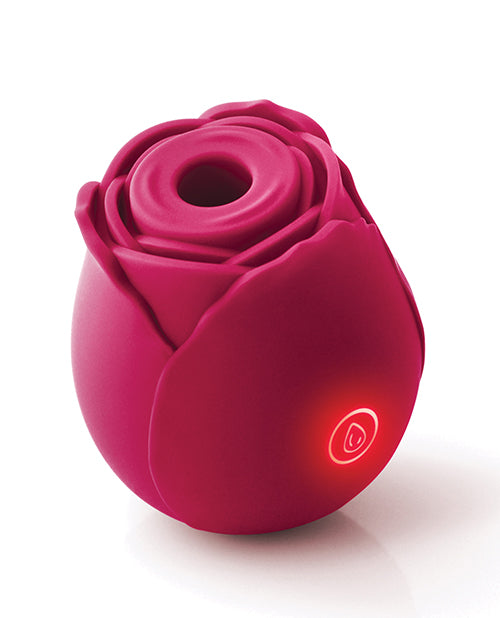 INYA The Rose Rechargeable Suction Vibe - Red - Essence Of Nature LLC