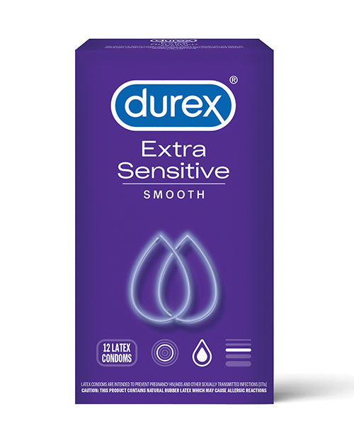 Durex Extra Sensitive Smooth Condom - Pack of 12 - Essence Of Nature LLC