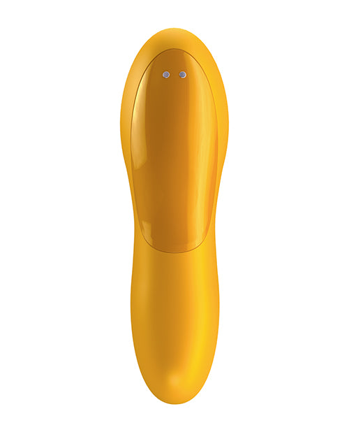 Satisfyer Teaser Finger Vibrator - Dark Yellow - Essence Of Nature LLC