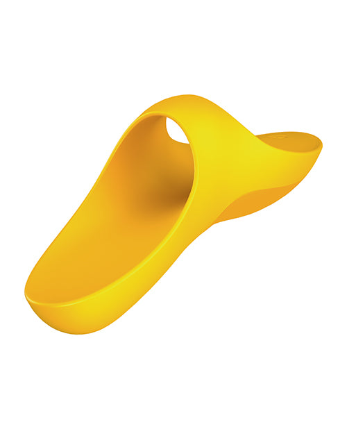 Satisfyer Teaser Finger Vibrator - Dark Yellow - Essence Of Nature LLC