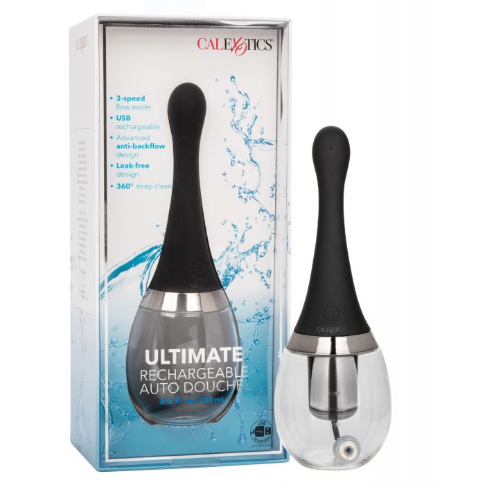 Ultimate Rechargeable Auto Douche - Black - Essence Of Nature LLC