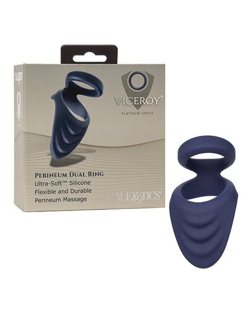 Viceroy Perineum Dual Ring - Blue - Essence Of Nature LLC