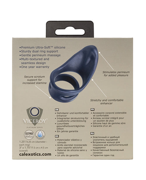 Viceroy Perineum Dual Ring - Blue - Essence Of Nature LLC