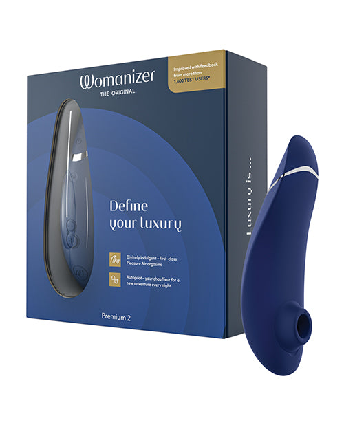 Womanizer Premium 2 - Blueberry - Essence Of Nature LLC